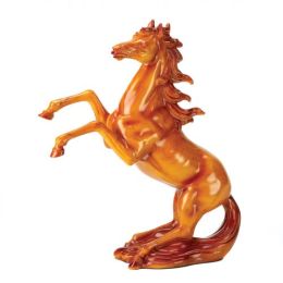 Magnificent Rearing Stallion Statue