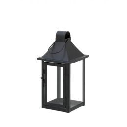 Small Classic Black Iron Candle Lantern