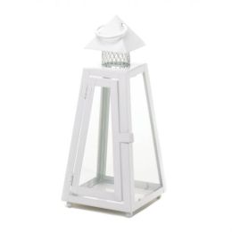 White Coastal Lantern Small