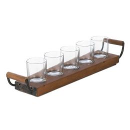 Wooden Tray Candleholder
