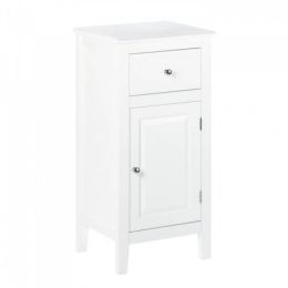 Lakefront White Side Table