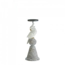 White Cockatoo Candleholder