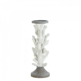 Large Coral Candleholder