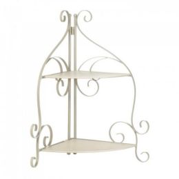 Scrollwork Corner Shelf