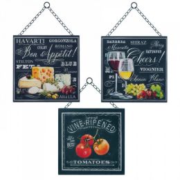 Bon Appetite Wall Decor Set Of 3