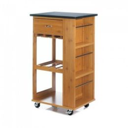 Marble-top Kitchen Cart