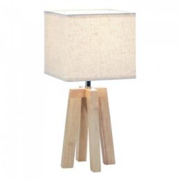 Geo Wooden Table Lamp