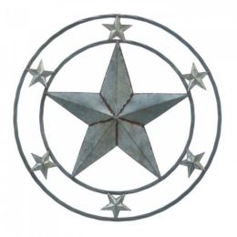 Galvanized Star Wall Dcor