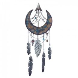 Crescent Moon Dream Catcher Wall Decor