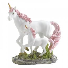 Mom And Baby Unicorn Figurine