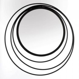 Three Ring Wall Mirror