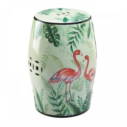 Flamingo Garden Stool