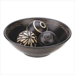 Artisan Deco Bowl And Balls