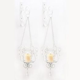 Bedazzling Pendant Sconce Duo