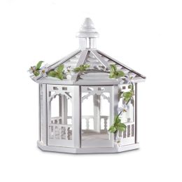 White Gazebo Birdfeeder