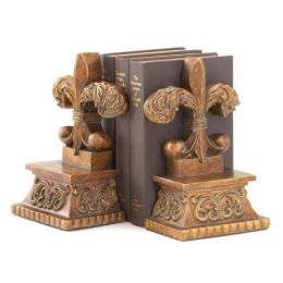 Fleur-de-lis Bookends