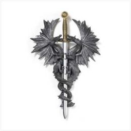 Dragon Dagger Wall Plaque