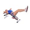Adjustable 4-Position Incline Decline Flat Upright Fitness Bench Leg Raises