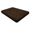 Full-size 6-inch Thick Futon Mattress with Chocolate Microfiber Futon Cover