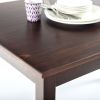 Classic 45 x 28 inch Wooden Dining Table in Espresso Finish