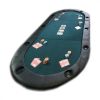 Folding Texas Hold'em Poker Table Top with Cup Holders with Carry Bag