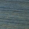 Hand-knotted All-Natural Oceans Blue Hemp Rug (5' x 8')