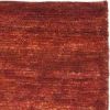 Hand-knotted Vegetable Dye Solo Rust Hemp Rug (8' x 10')