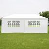 10ft x 20ft Heavy Duty Party Wedding Canopy Tent Gazebo White