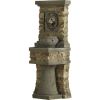 Indoor / Outdoor Water Fountain with Bronze Hued Lion Head