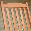 Set of 2 - Indoor/Outdoor Patio Porch Natural Slat Rocking Chairs