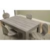 Modern 60 x 36 inch Dark Taupe Rectangular Dining Table