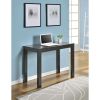 Sofa Table Laptop Desk Console Table in Espresso Wood Finish