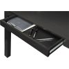 Sofa Table Laptop Desk Console Table in Espresso Wood Finish