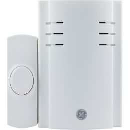 Ge 8-melody Plug-in Door Chime With Push Button