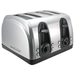 Brentwood 4-slice Elegant Toaster With Brushed Stainless Steel Finish