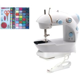 Lil Sew & Sew Portable Mini Sewing Machine (with Sewing Kit & Electric Scissors)