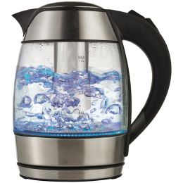 Brentwood Borosilicate Glass Tea Kettle With Tea Infuser