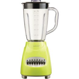Brentwood 12-speed Blender With Plastic Jar (lime Green)