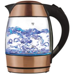 Brentwood 1.8-liter Electric Glass Kettle With Tea Infuser