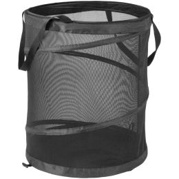 Honey-can-do Large Mesh Pop-up Hamper With Handles