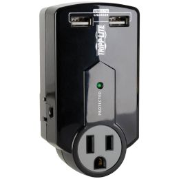 Tripp Lite Protect It 3-outlet Surge Protector With Usb Ports