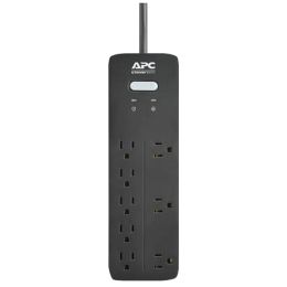 Apc 8-outlet Surgearrest Home And Office Series Surge Protector 6ft Cord