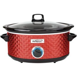 Brentwood Appliances 7-quart Slow Cooker (red)