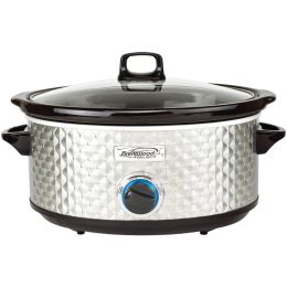 Brentwood Appliances 7-quart Slow Cooker (silver)