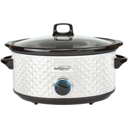 Brentwood Appliances 7-quart Slow Cooker (pearl White)