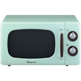Magic Chef .7 Cubic -ft 700-watt Retro Microwave (mint Green)