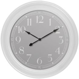 Westclox 22" White Wall Clock