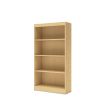 4-Shelf Bookcase in Natural Maple Finish
