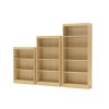 4-Shelf Bookcase in Natural Maple Finish