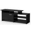 52-inch Modern TV Stand in Black Finish